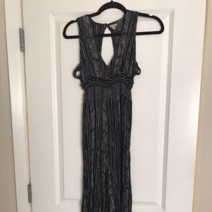 URBAN OUTFITTERS BLACK AND WHITE ROMPER